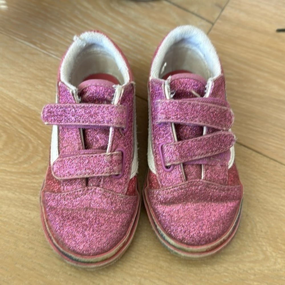 Vans glittery shoes with rainbow soles - Picture 2 of 4